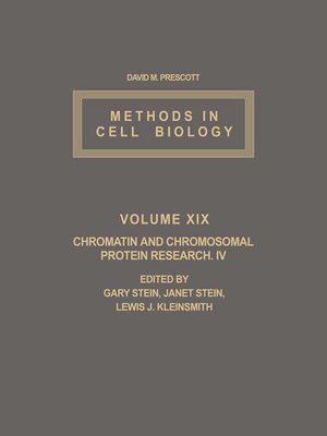 cover image of Chromatin and Chromosomal Protein Research IV